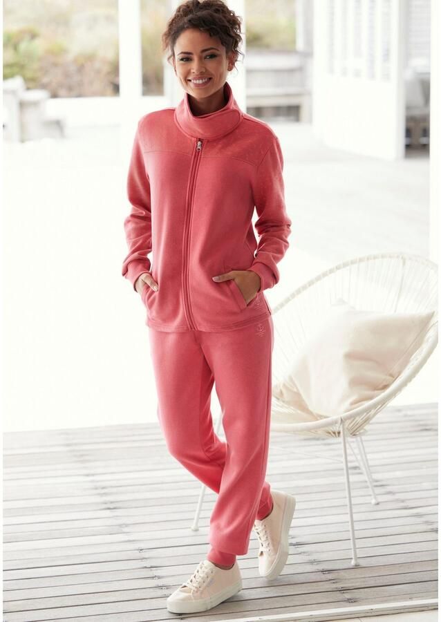 H.I.S Sweatbroek elastische band met rijgkoord (1-delig)