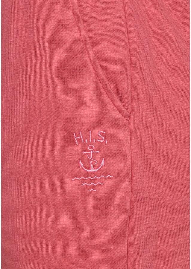 H.I.S Sweatbroek elastische band met rijgkoord (1-delig) - Foto 3