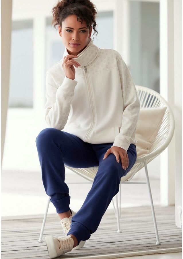 H.I.S Sweatbroek elastische band met rijgkoord (1-delig) - Foto 2