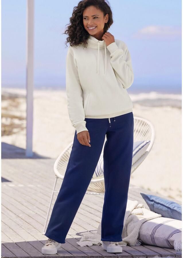 H.I.S Sweatbroek met elastische tunnelkoord (1-delig)