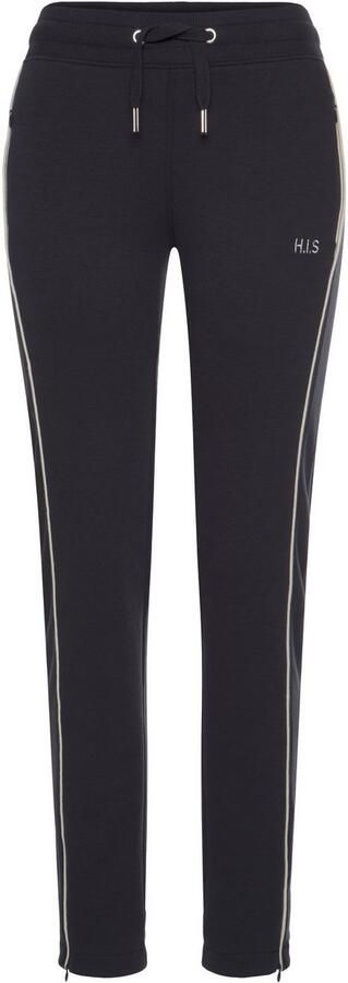 H.I.S Sweatbroek met rits aan de broekzoom loungepak - Foto 5