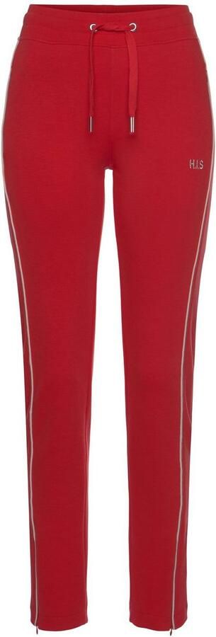 H.I.S Sweatbroek met rits aan de broekzoom loungepak - Foto 6