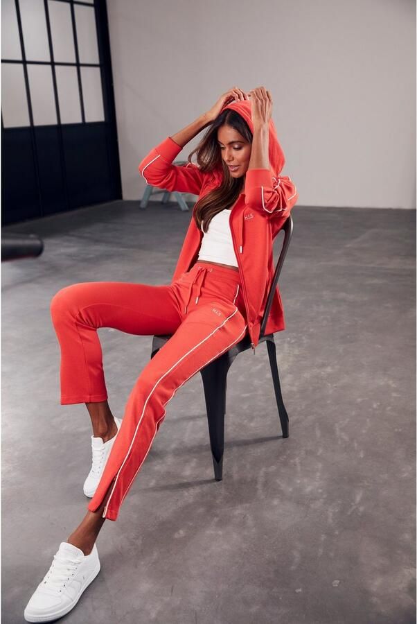 H.I.S Sweatbroek met rits aan de broekzoom loungepak - Foto 4