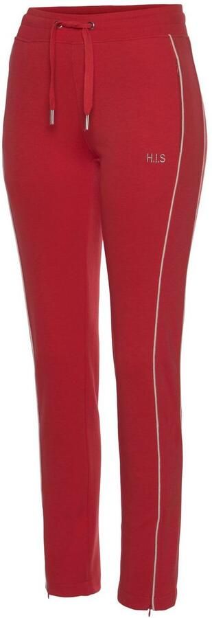 H.I.S Sweatbroek met rits aan de broekzoom loungepak - Foto 5