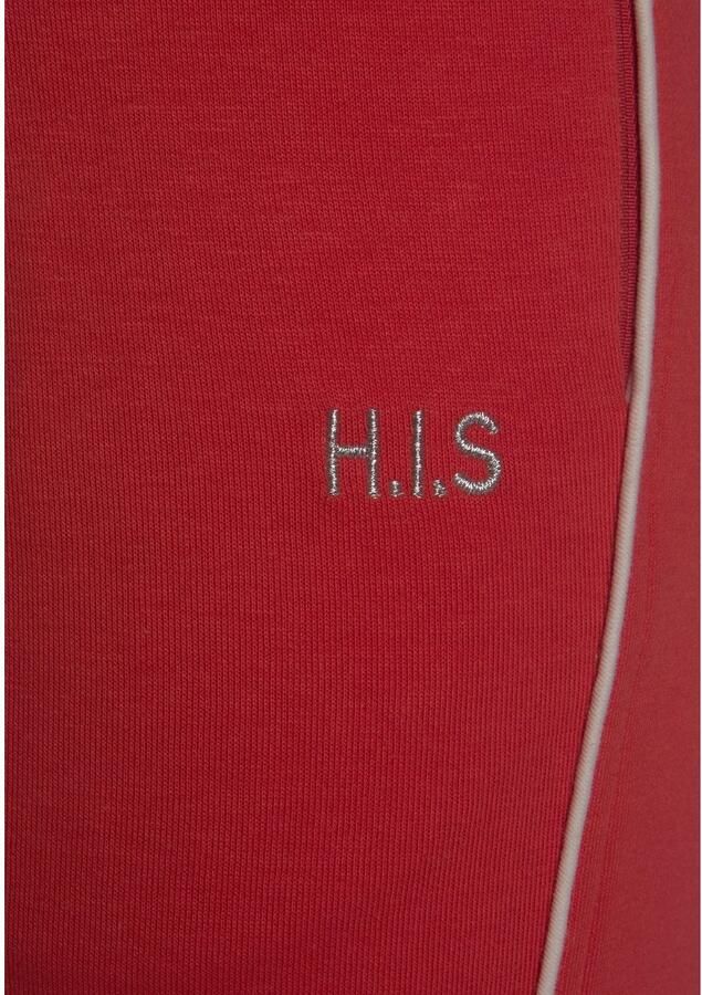 H.I.S Sweatbroek met rits aan de broekzoom loungepak - Foto 3