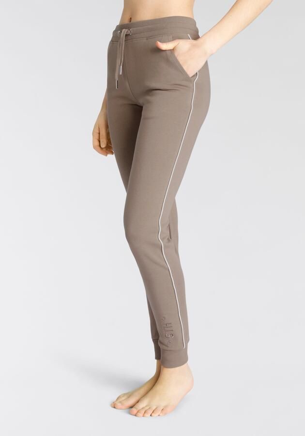 H.I.S Sweatbroek met zijpiping en zakken loungewear - Foto 8