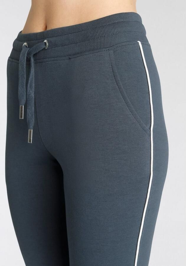 H.I.S Sweatbroek met zijpiping en zakken loungewear - Foto 8