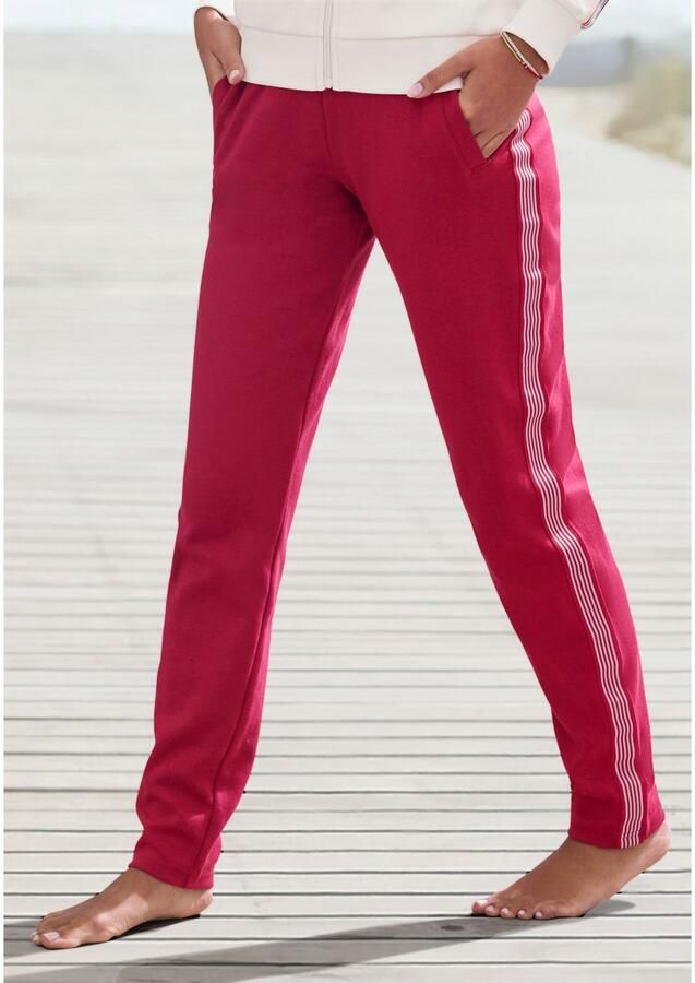 H.I.S Sweatbroek met zijstrepen loungewear - Foto 3
