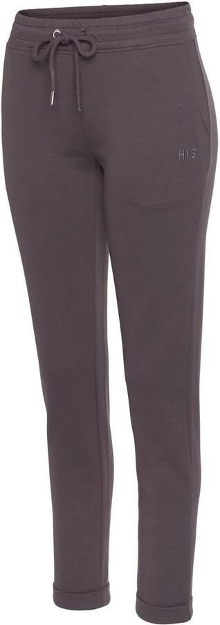 H.I.S Sweatbroek relaxbroek sweatbroek Slipbroek met kleine omslag aan de zoom loungewear - Foto 9