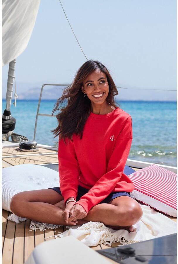 H.I.S Sweater met tunnelkoord aan de boord loungewear - Foto 5