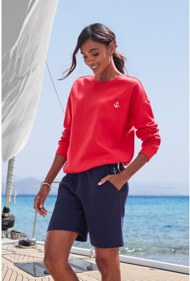 H.I.S Sweater met tunnelkoord aan de boord loungewear - Foto 6