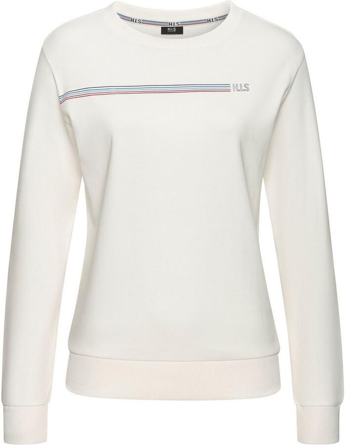 H.I.S Sweatshirt Basic met logoprint loungewear - Foto 7