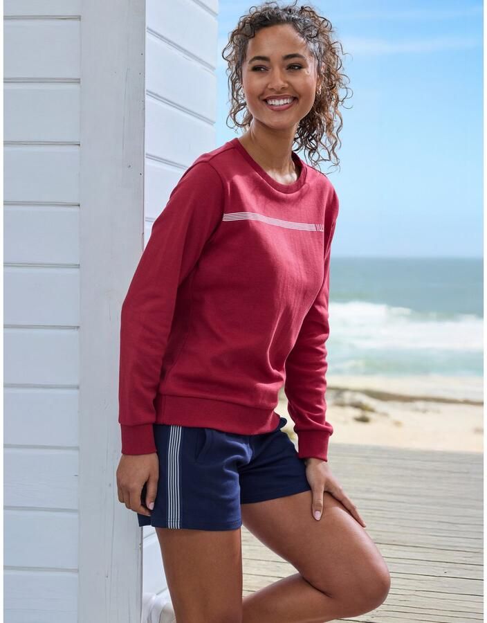 H.I.S Sweatshirt Basic met logoprint loungewear - Foto 3