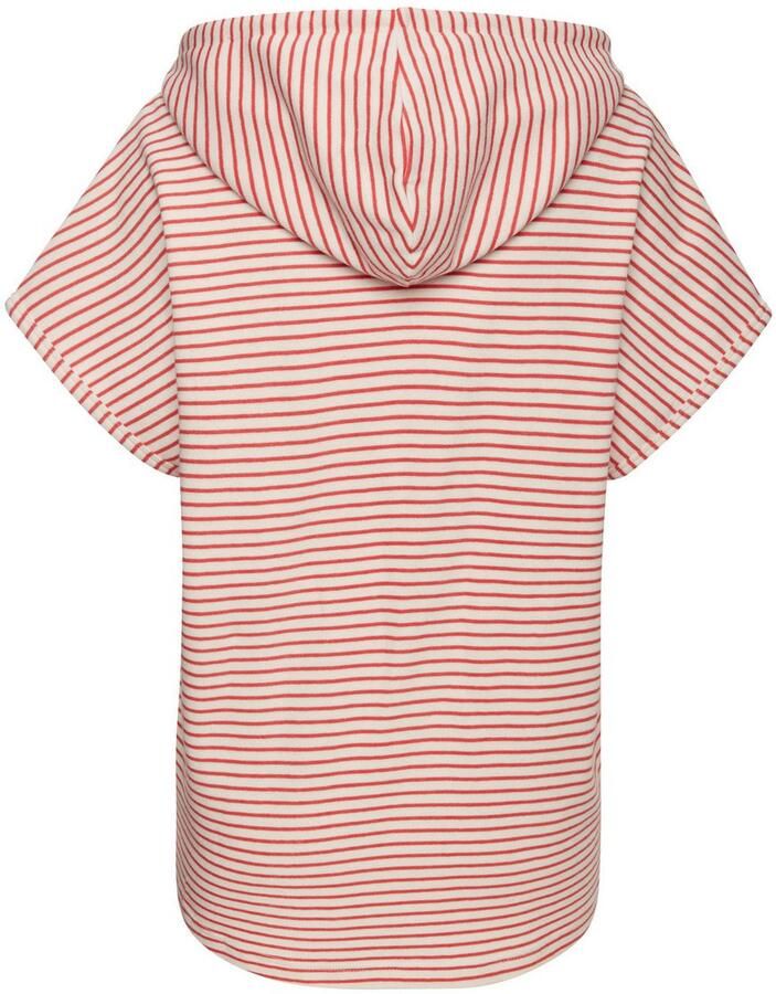 H.I.S Sweatshirt gestreept en met capuchon loungewear