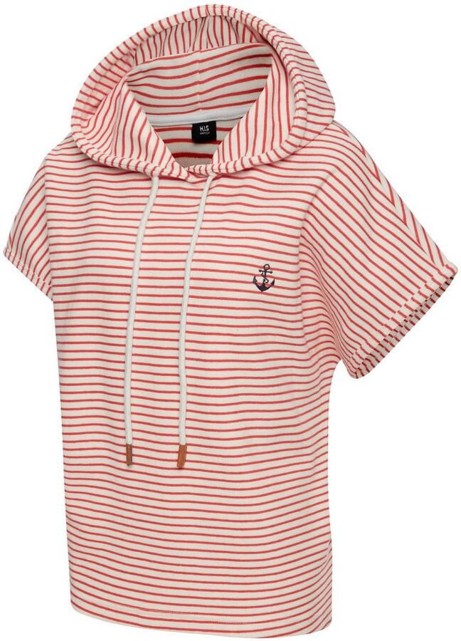 H.I.S Sweatshirt gestreept en met capuchon loungewear - Foto 3