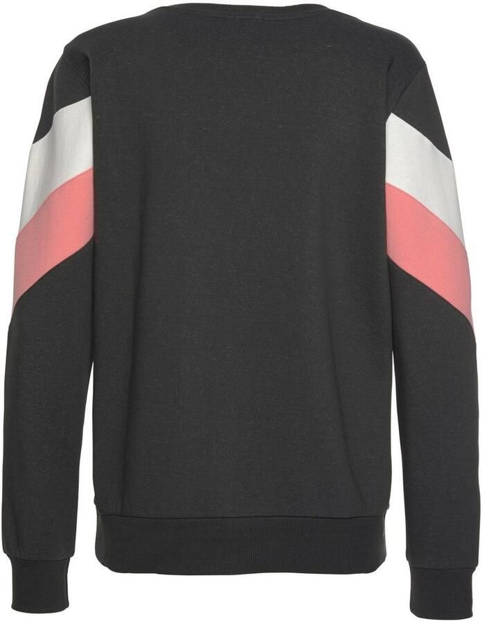 H.I.S Sweatshirt met contraststrepen aan voorkant en mouwen loungewear - Foto 3