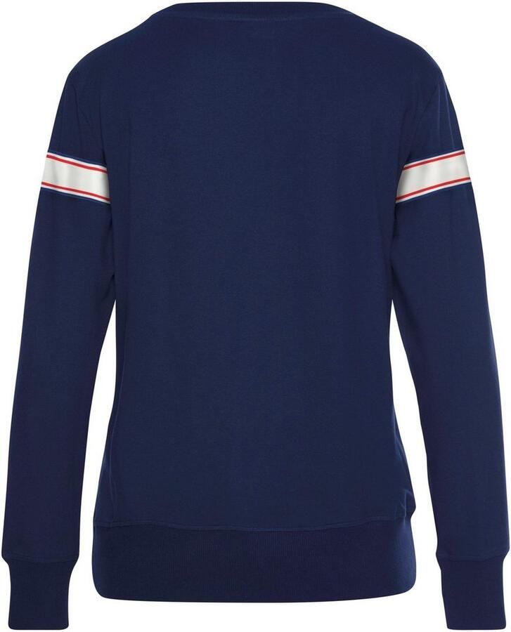 H.I.S Sweatshirt met gestreept tape loungewear loungepak - Foto 4