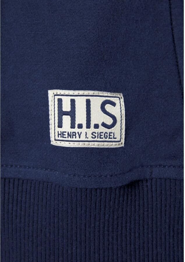H.I.S Sweatshirt met gestreept tape loungewear loungepak - Foto 2