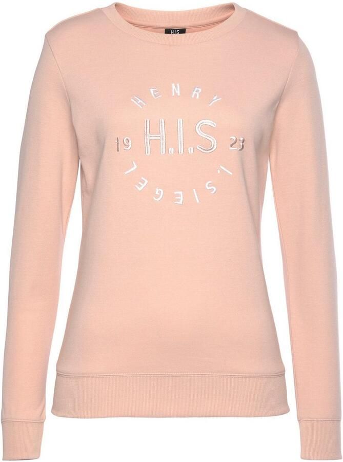 H.I.S Sweatshirt met grote logo-borduurwerk loungewear - Foto 2