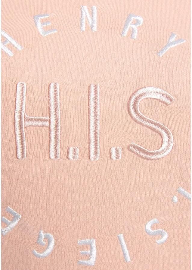 H.I.S Sweatshirt met grote logo-borduurwerk loungewear - Foto 4