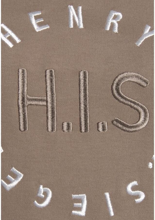 H.I.S Sweatshirt met grote logo-borduurwerk loungewear - Foto 3