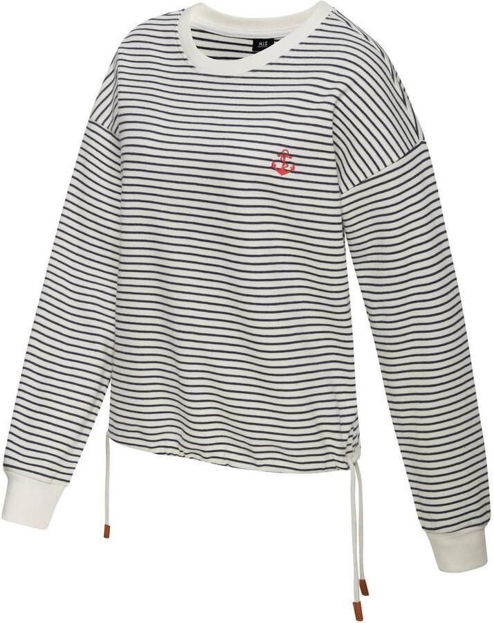 H.I.S Sweatshirt met koord aan de zoom loungewear