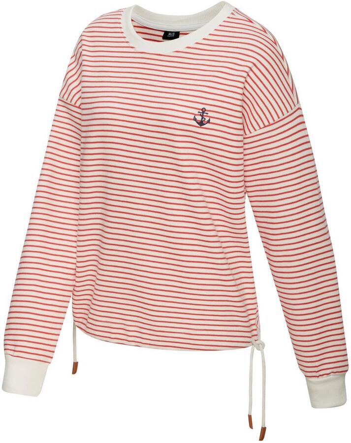 H.I.S Sweatshirt met koord aan de zoom loungewear - Foto 2