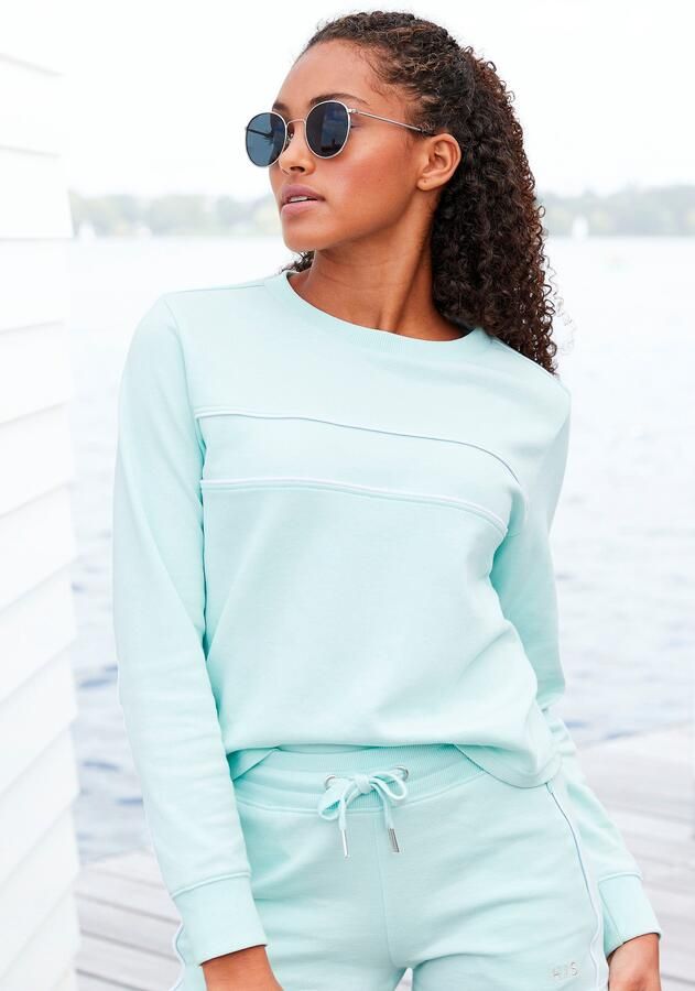 H.I.S Sweatshirt met piping loungepak - Foto 8