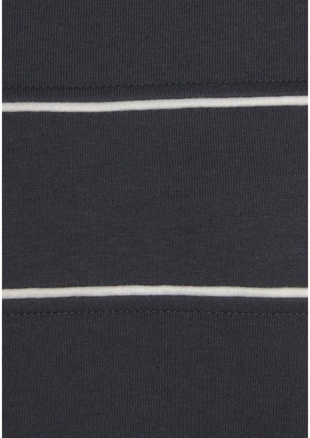 H.I.S Sweatshirt met piping op de borst loungewear - Foto 4