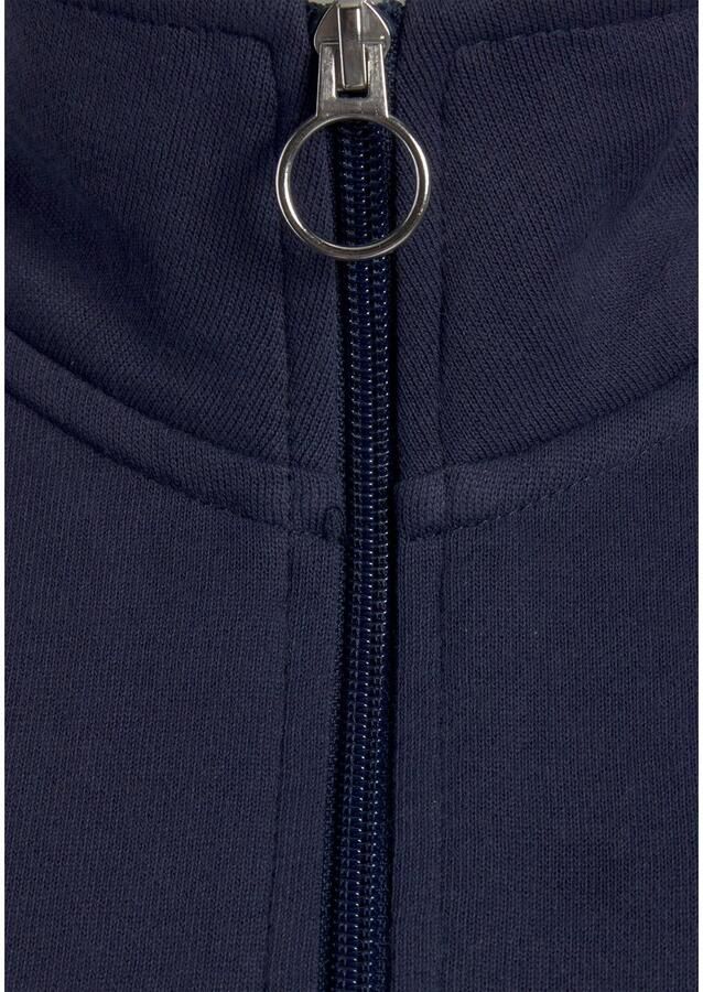 H.I.S Sweatshirt Troyer met opstaande kraag Troyer in maritieme stijl loungewear - Foto 3