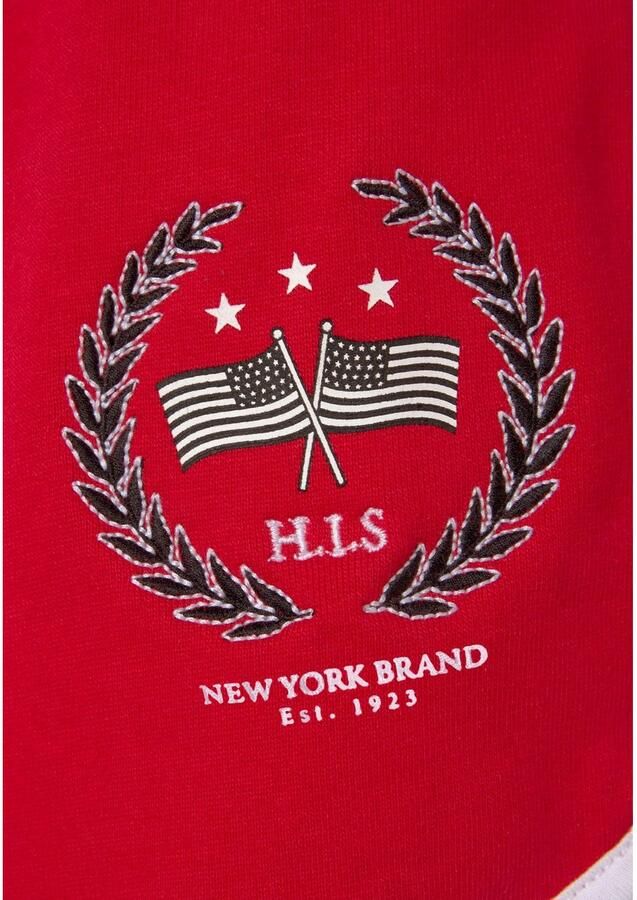 H.I.S Sweatshort -Relaxshorts met mooie borduursel loungeanzug - Foto 2