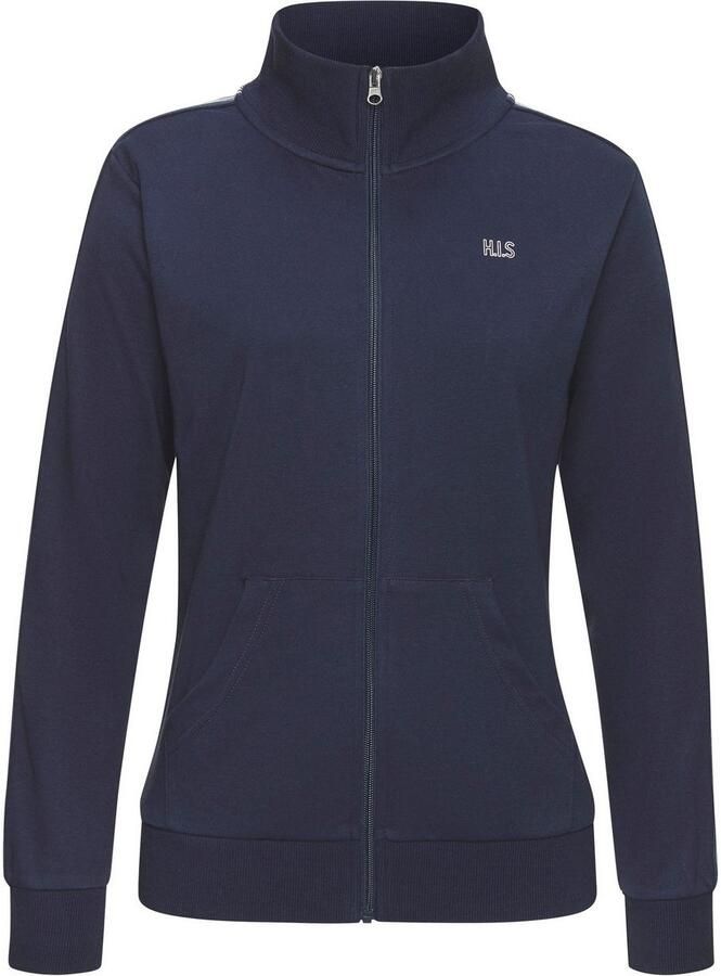 H.I.S Sweatvest met gestreepte tape aan de mouwen - Foto 2