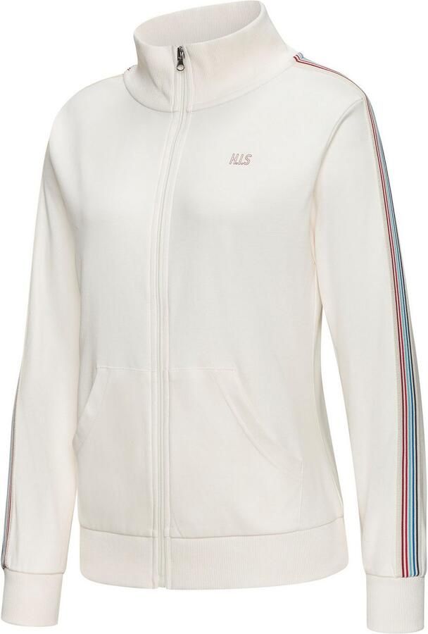 H.I.S Sweatvest met gestreepte tape aan de mouwen - Foto 7