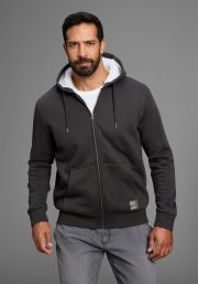 H.I.S Sweatvest met voering van imitatiebont nieuwe collectie - Thumbnail 2