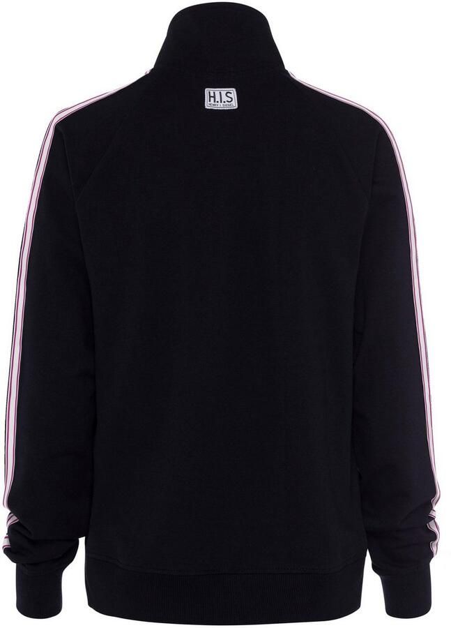 H.I.S Sweatvest met zijtape loungepak