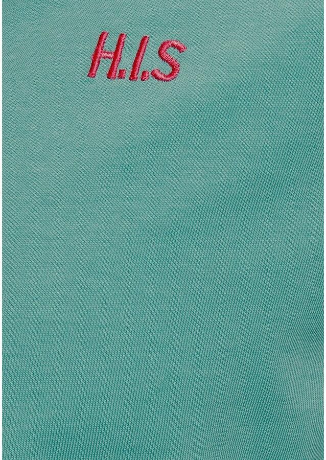 H.I.S T-shirt Essential basics heup-lange pasvorm figuuraccentuerende snit van 100% katoen (Set van 3) - Foto 2