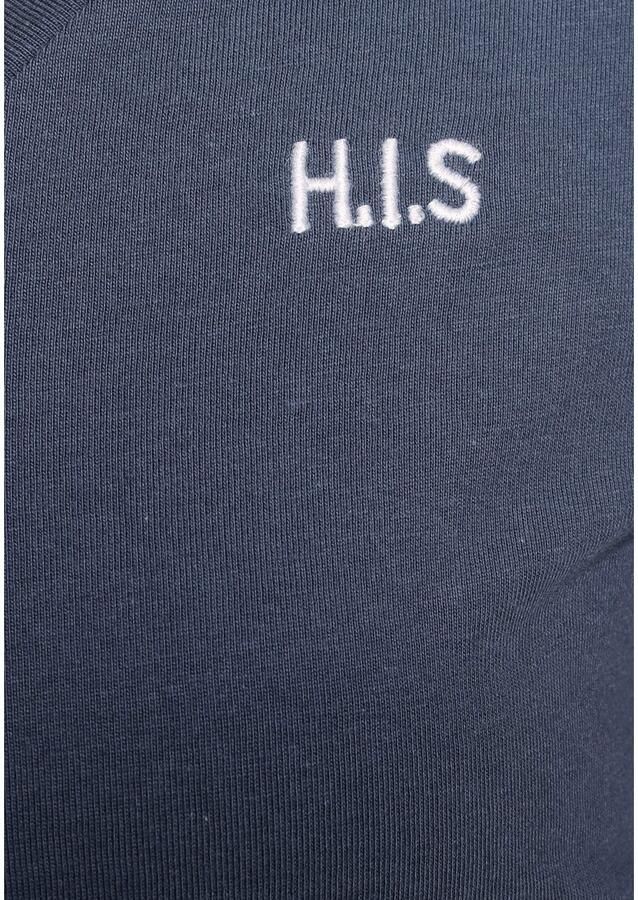 H.I.S T-shirt Essential basics heup-lange pasvorm figuuraccentuerende snit van 100% katoen (Set van 3) - Foto 5