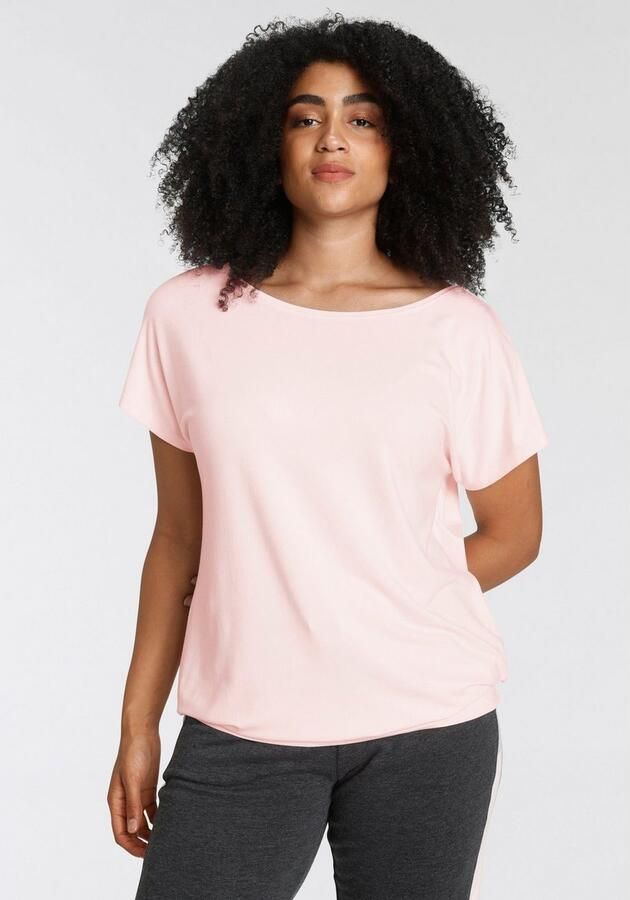 H.I.S T-shirt Gemaakt van viscose Korte mouwen sportieve pasvorm in 2-pack ook in grote maten (Set van 2) - Foto 4