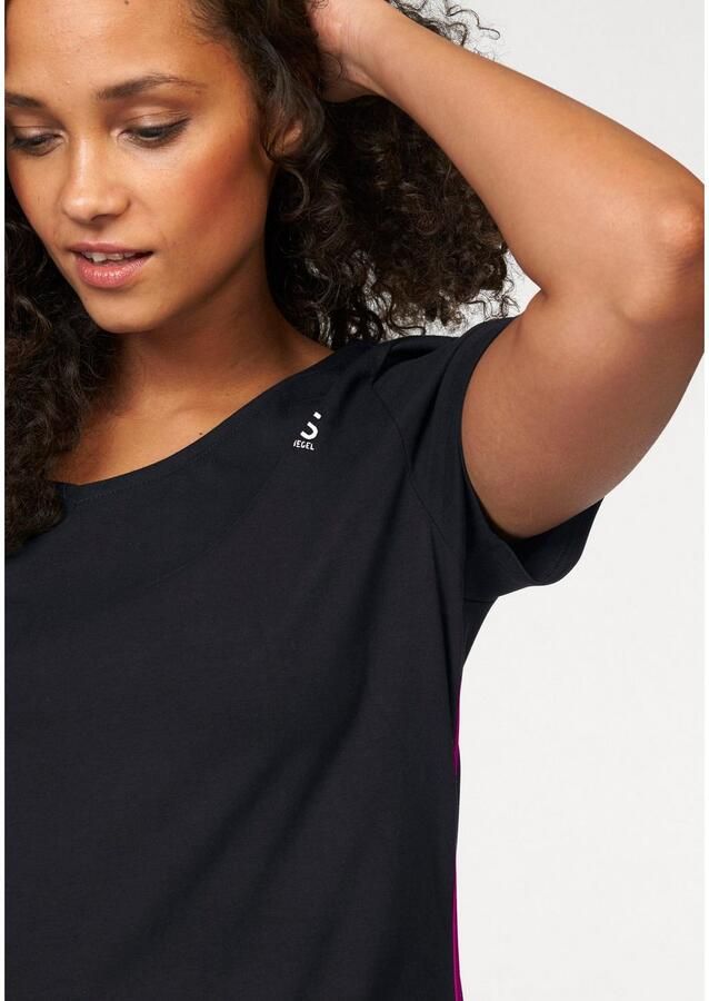 H.I.S T-shirt Korte mouwen figuurvriendelijke snit effen V-hals - Foto 2