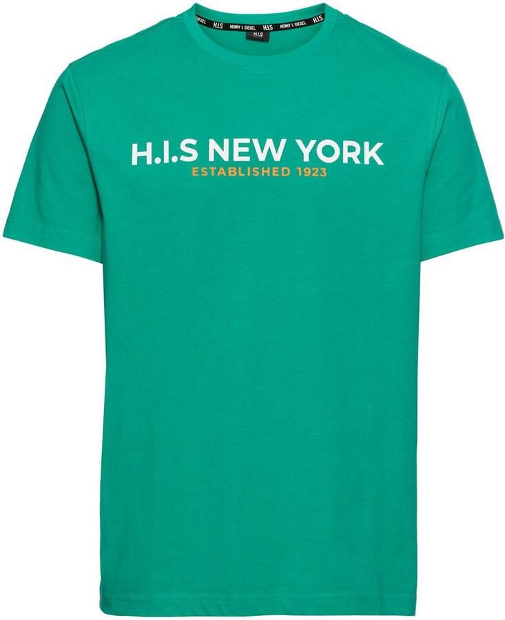 H.I.S T-shirt Met grote frontprint