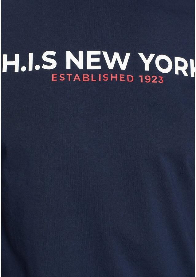 H.I.S T-shirt Met grote frontprint - Foto 3