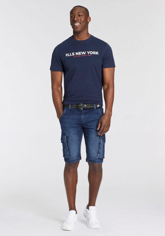 H.I.S T-shirt Met grote frontprint - Foto 7