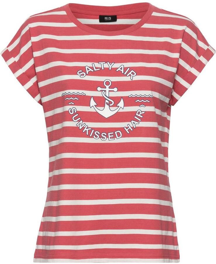 H.I.S T-shirt met korte mouwen (1-delig)