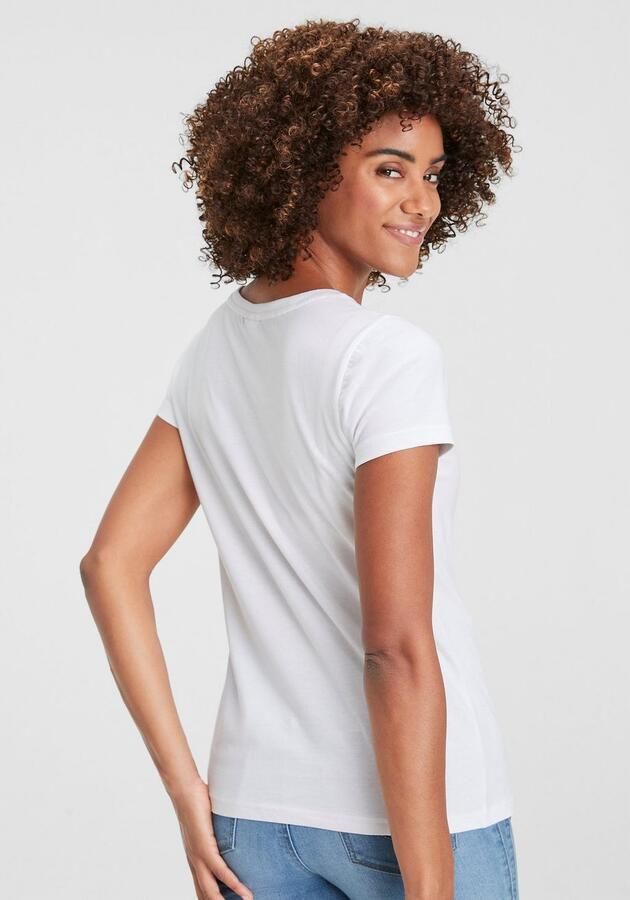 H.I.S T-shirt met statement-print voor - Foto 3