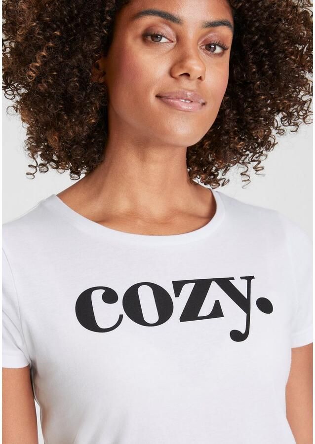 H.I.S T-shirt met statement-print voor - Foto 2