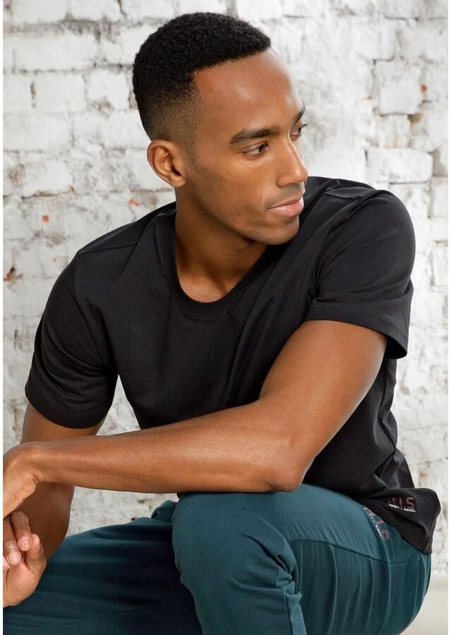 H.I.S T-shirt Onderhemd met ronde hals (Set van 3) - Foto 4