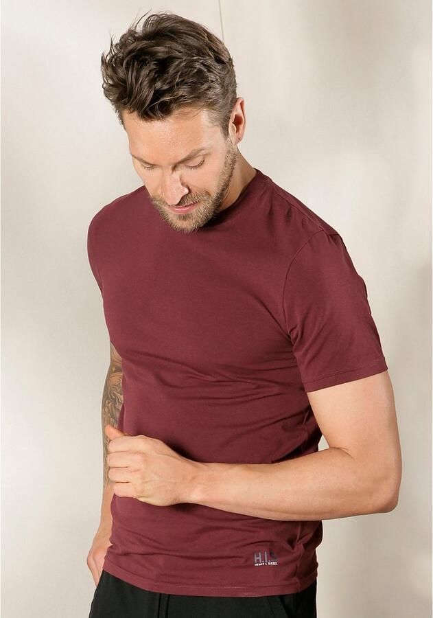 H.I.S T-shirt Onderhemd met ronde hals (Set van 3) - Foto 7