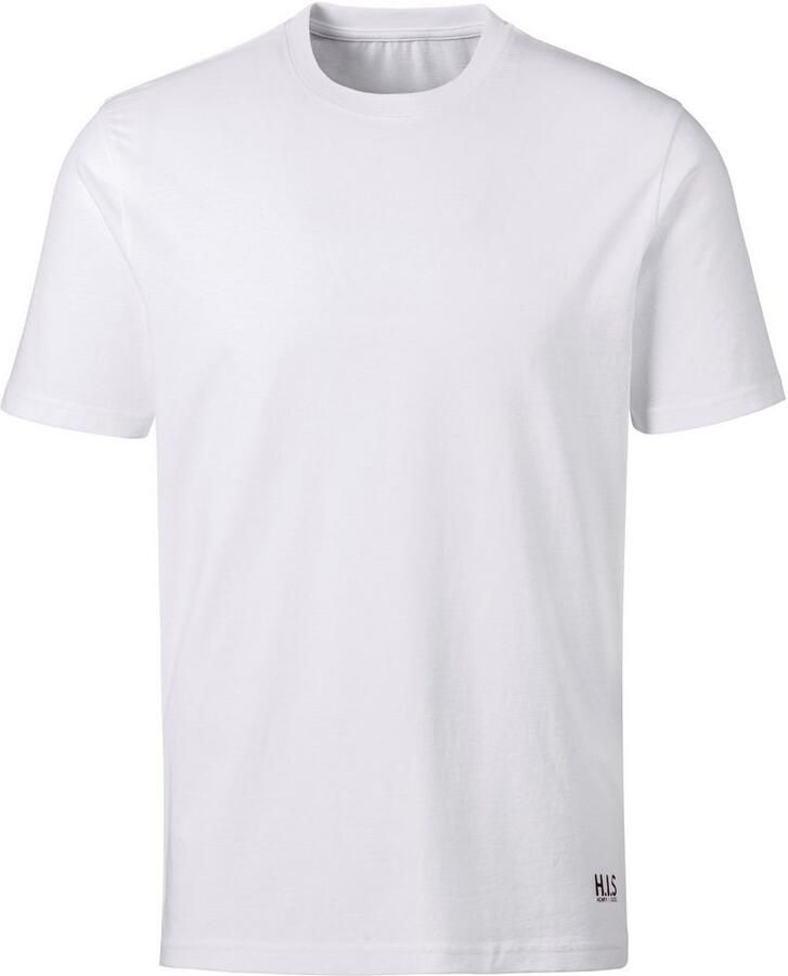 H.I.S T-shirt Onderhemd met ronde hals (Set van 3) - Foto 2