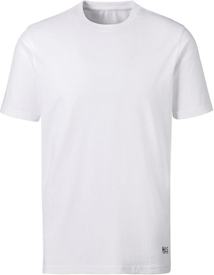 H.I.S T-shirt Onderhemd met ronde hals (Set van 3) - Foto 2