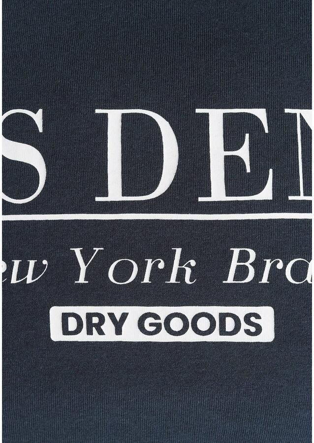 H.I.S T-shirt smalle pasvorm bedrukt ontwerp ronde hals - Foto 3